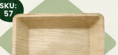 8" × 5" Rectangle Plate