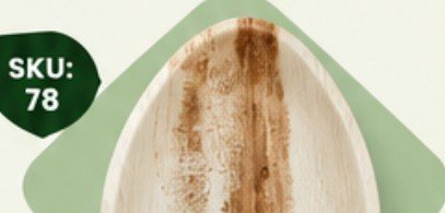 7" × 5" Oval Plate